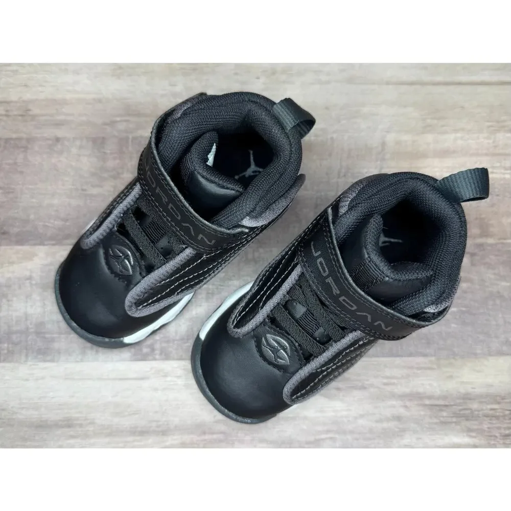 Jordan Pro Strong Toddler Black White Sneakers sz 5C